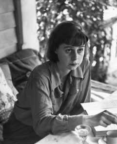 USA. NYC. 1947. US writer, Carson McCULLERS.